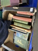 One box of mixed books