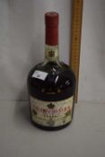 A bottle of Courvoisier Three Star Luxe Cognac 2PT 8floz