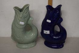 Two Wade gurgle jugs