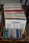 Box of mixed records