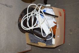 Box of house clearance sundries