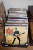 Box of LPs