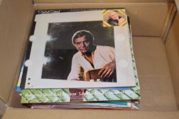 Box of LPs