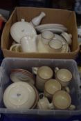 Good quantity of Steellite dinner wares