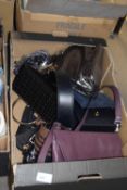 Box of handbags