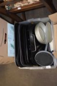 Box of kitchen wares