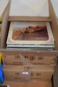 Two boxes various LPs