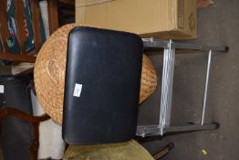 Folding step stool and a laundry bin (2)