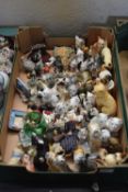 Box of cat models