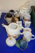Various ceramics to include Great Yarmouth pottery mug etc
