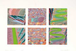 John Loker (b.1938) Green Lanes, 1982 artist's proof, signed, dated, and titled in pencil (in the