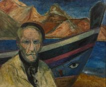 Rudolf Sauter (1895-1977) Taormina, 1961 signed and dated (lower right) oil on canvas board