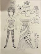 Alice Lenkiewicz (b.1964) Five unframed works on paper (5).