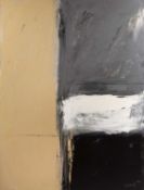 Ben Lowe (b.1976) Black into Grey, 2003 signed and dated (lower right) oil on canvas 123 x 91cm.