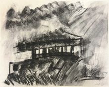 Dennis Creffield (1931-2018) Orford Ness, Lab 4, 2001 signed and dated (lower right), titled (to