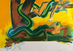 Allen Jones (b.1937) The Tree, 1988 signed, dated, and numbered in pencil (in the margin)