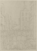 Lawrence Stephen Lowry (1887-1976) Outside the Mill edition of 550 limited edition print published