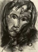 Anton Goossens (1903-1980) Three portraits - two men, one woman, 1962/1963 each signed and dated