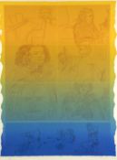 Ceri Richards (1903-1971) Portrait of Beethoven, 1970 from the suite Beethoven with Variations 11/