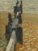 Ian Hay (b.1940) Two beach scenes oil on board both signed and dated 1966 31 x 23cm (2).