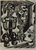 Colin Moss (1914-2005) Museum Piece, 1980 signed, titled, and dated in pencil (in the margin)