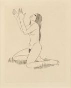 Eric Gill (1882-1940) Earth Waiting, 1929 wood engraving 13 x 11cm.