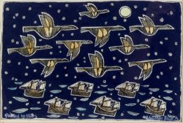 William Black (20th Century Cornish School) Guided by Stars, 1970 signed, dated, and titled (