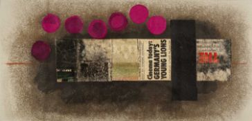 Ernest Edwards (1914-2006) A group of six mixed media and collage works c.1970's to include: '