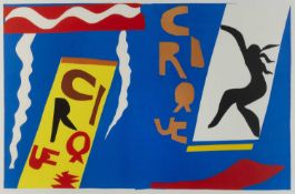 Henri Matisse (1869-1954) Circus, 1947 from the Jazz portfolio lithograph on Arches paper