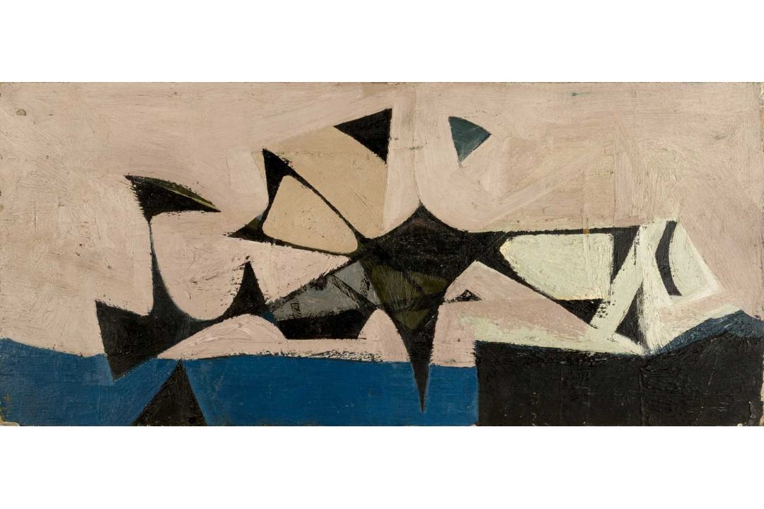 Anthony Curtis (1928-2018) Sketch of Jazz Dancers, 1955 signed and dated (upper right), titled (to - Image 3 of 4