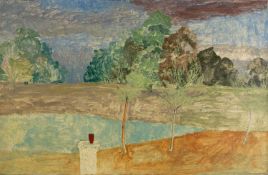 Anthony Curtis (1928-2018) Six student works one inscribed ' Painted under the tutelage of Peter