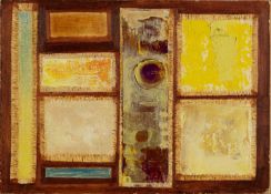 Anthony Curtis (1928-2018) Hanham Sheds Theme Collage, 1965 signed and inscribed (to reverse)