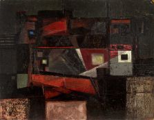 Anthony Curtis (1928-2018) Visual Fragment, 1953 signed (upper left), inscribed (to reverse) oil