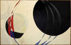 Anthony Curtis (1928-2018) Slow Swings in Space, circa 1970 signed, titled, and dated (to reverse)