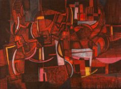 Anthony Curtis (1928-2018) A sketchbook of eleven works on paper, mainly 1957 most signed and