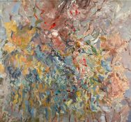 Jane Dowling (1925-2023) Untitled signed (to reverse) oil on board 75 x 80cm. Exhibited: The Royal