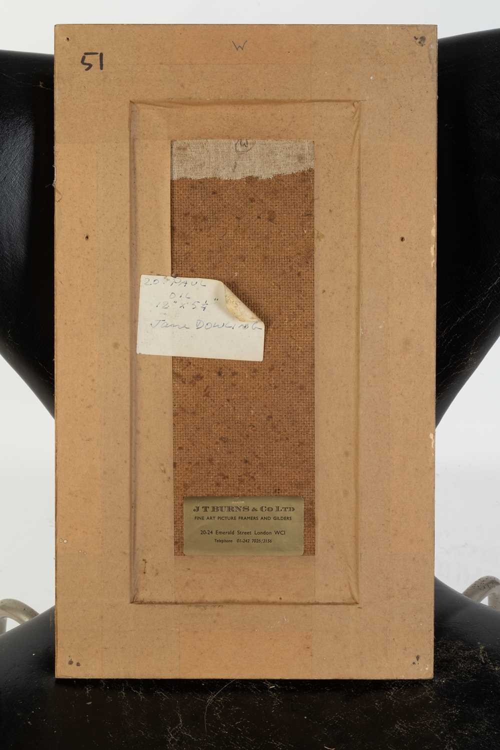 Jane Dowling (1925-2023) Yoland inscribed and titled (to reverse) oil on board 31 x 31cm. Mallams - Image 3 of 3