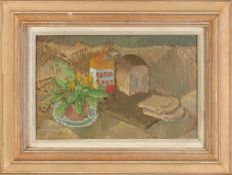 Jane Dowling (1925-2023) Bread and Salt signed with initials (lower right), titled (to reverse)