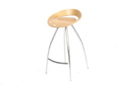 A Magis Lyra bar stool. Design Group Italia by Technouei, Italy.