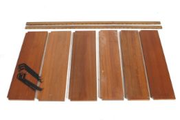 A set of mid-century Danish Royal System open modular wall shelves.
