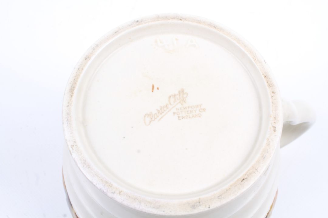 A Clarice Cliff Celtic leaf and berry pattern jug. - Image 2 of 2