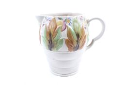 A Clarice Cliff Celtic leaf and berry pattern jug.