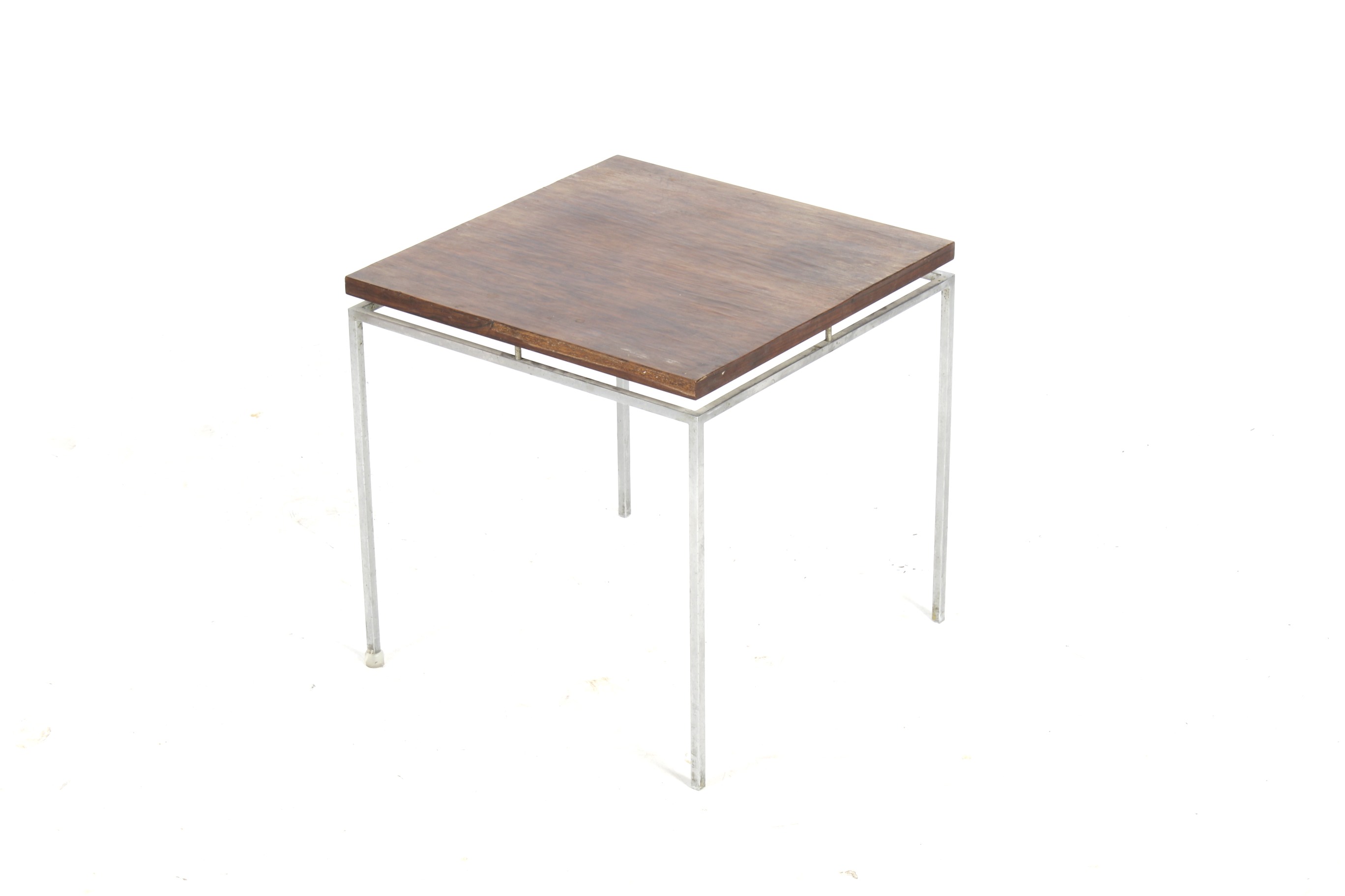 A small mid-century Danish coffee table.