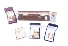 A collection of assorted costume jewellery.