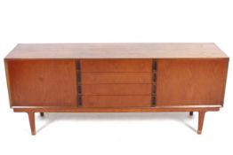 A Danish mid-century teak sideboard.