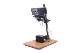 A Meopta Opemus 6 6x6 medium format photographic darkroom enlarger.
