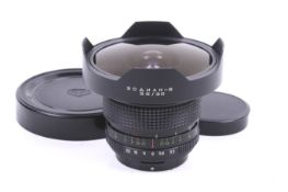 A Zodiak-8 30mm f3.5 Pentacon Six Fisheye lens. Serial No. 920260.