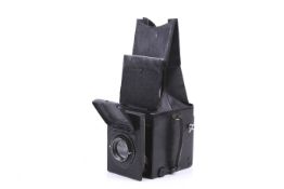 A Dallmeyer London box reflex plate camera. With a Dallmeyer 4 inch f2.