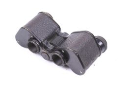 A pair of Carl Zeiss Jena Teleater binoculars 3 x 13.5. Serial No. 1070481.