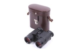A pair of Carl Zeiss Jena Notarem 8x32 B MC binoculars. Serial No. 7053179. With brown case.